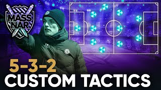 BEST 532 TOTS FUT CHAMPS POST PATCH CUSTOM TACTICS amp INSTRUCTIONS  FIFA22 Ultimate Team [upl. by Aitnuahs]