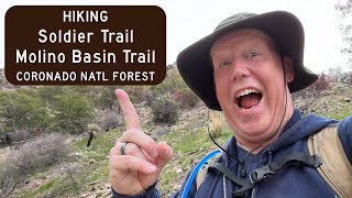 Hiking Recap Soldier and Molino Basin Trails Coronado Natl Forest Tucson AZ [upl. by Khorma]