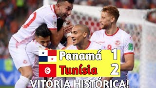 Panamá 1 x 2 Tunísia  Melhores Momentos amp Gols  Copa do Mundo 2018  VITÓRIA HISTÓRICA [upl. by Suidaht402]