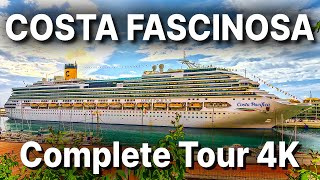 COSTA FASCINOSA  Complete Tour 2024  4k [upl. by Corwun885]