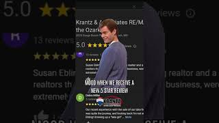 We appreciate everyone that leaves a review about their experience with the Krantz Team krantzteam [upl. by Anuahsed]