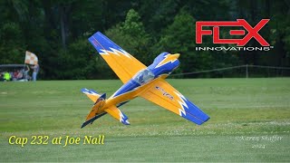 Flex Cap 232 70cc at Joe Nall 2024 [upl. by Esiuqram]