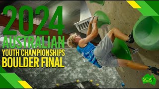 2024 National Youth Championships  Bouldering Final [upl. by Slemmer]