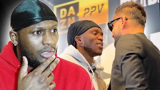 Viddal Riley Reacts KSI vs Fournier [upl. by Ahsiea40]