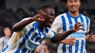 Yankuba Mintehs superb solo goal on his Albion debut [upl. by Ramedlaw]