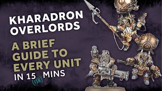 A Brief Guide To Every Kharadron Overlords Unit In 15 Minutes [upl. by Ecnadnak]