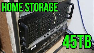 How I store my data 22 Hard drive storage Server  NAS [upl. by Aroda84]