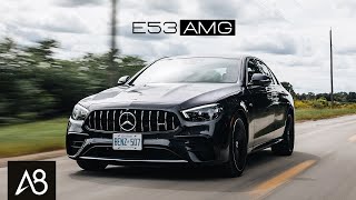 2021 MercedesAMG E53  The Middle Child InDepth Review [upl. by Nattirb]