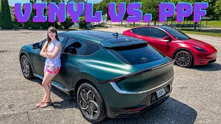 Should you wrap your car in vinyl or PPF Lets talk about it [upl. by Ayekahs]