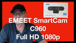 WEBCAM USB  EMEET SmartCam C960 Affordable and does what it says it will do [upl. by Akcirederf977]