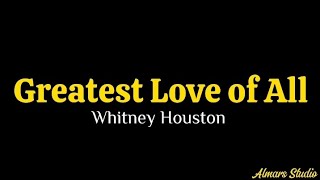 Almars  Greatest Love of All  Whitney Houston  Karaoke [upl. by Veats700]