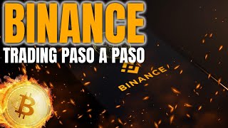 Cómo hacer Trading en BINANCE  Tutorial 2024 [upl. by Swinton]