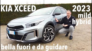 Nuova KIA XCEED 2023 anche ibridadiesel piccolo restyling grande piacere di guida [upl. by Airlia364]