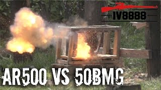 AR500 Armor vs 50BMG API [upl. by Comethuauc]