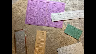 Printing History Flongs — a show and tell of paper molds used in 18th C19th C printing [upl. by Anaet]