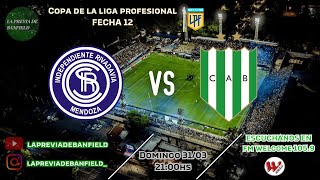 Independiente Rivadavia vs Banfield  Fecha 12  CopaDeLaLiga  La Previa de Banfield [upl. by Vitoria]