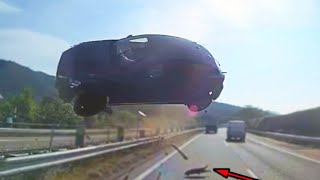 1 Hour Insane Car Crash Compilation 2023 2 USA  Europe  Russia [upl. by Oecile]