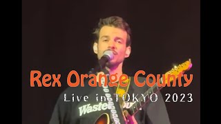 Rex Orange County Live in Tokyo 2023 ＠ 豊洲PIT 1005 Full Show [upl. by Yerbua]