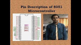 Pin Diagram of 8051 Microcontroller [upl. by Alac507]