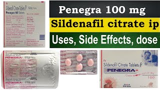 Penegra 100mg tablet  Penegra 100mg how to use in hindi Uses Side Effects dosage [upl. by Ecnaret]