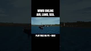 Naval warfare in WWII Online wwiionline gaming ww2 ww2gameplay history freetoplay pcgaming [upl. by Adnarem974]