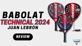 Babolat Juan Lebrón Technical Viper Veron amp Vertuo 2024  Padel Racket Review Duo Bakkersport [upl. by Mosier]