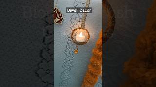 DIY Diwali Decor From Old Bangles। shorts ytshorts youtubeshorts diwalidecoration homedecor [upl. by Orabla]