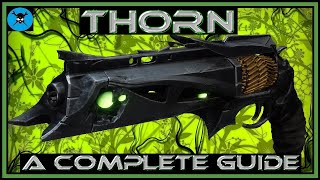 THORN Destiny 2 Full Weapon Review A Complete Guide To Thorn [upl. by Felice]