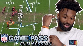 Jarvis Landry Breaks Down Baker Triple Reverse TD Pass amp Browns Offense  NFL Film Session [upl. by Euginom96]