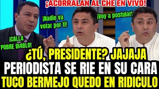 LO REVUELCAN BERMEJO HACE EL RIDÍCULO EN VIVO Y SE RIEN DE ÉL AL ANUNCIAR CANDIDATURA A PRESIDENCIA [upl. by Allmon]