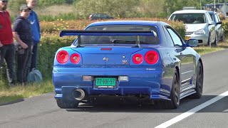 820HP Nissan Skyline R34 GTR VSpec 27L JUN stroker  BRUTAL SOUNDS [upl. by Lirrad]