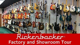 Rickenbacker Guitar Factory and Showroom  Private Tour [upl. by Allissa]