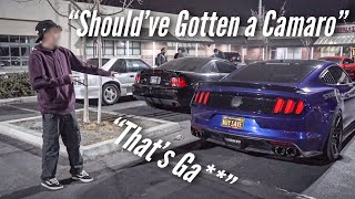 Student Makes Fun Of My Mustang At HIGHSCHOOL [upl. by Sadler]