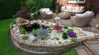 How to make your backyard look nice 400 Creative garden and backyard ideas [upl. by Ayatan]