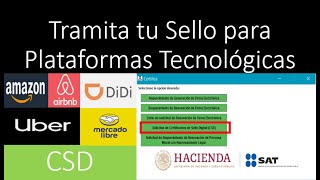 Plataformas Tecnológicas Sello Digital 2023 como tramitarlos para Uber Didi mercado amazon etc [upl. by Hsirk877]