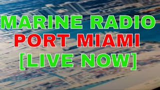 Live From Port Miami Tune In To Marine Radio Now live [upl. by Wilfreda]