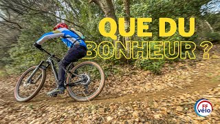 QUE DU BONHEUR  Rando VTT FFVELO [upl. by Adnovay]