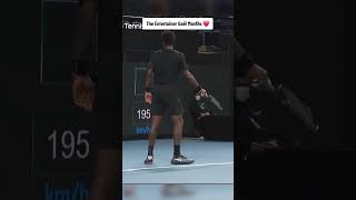 The Entertainer Gael Monfils gaelmonfils tennisplayer tennisfun [upl. by Noirda]