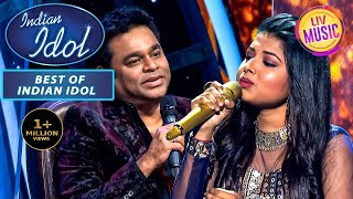 A R Rahman के सामने गाना गाते हुए Nervous हुई Arunita  Best Of Indian Idol Season 12 [upl. by Stralka]