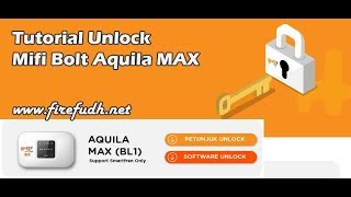 Unlock Modem Bolt Aquila MAX [upl. by Gone]