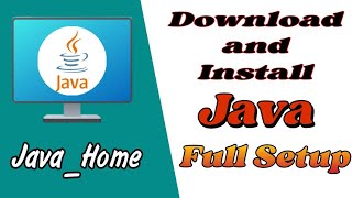 How to Download and Install Java JDK 19 in Windows 81011  Java full Setup  in TamilJava Program [upl. by Eeloj783]