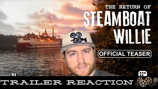 The Return of Steamboat Willie TRAILER REACTION [upl. by Bernardina]