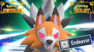 ROCKIN Out with Endeavour Lycanroc 3Pokemon Scarlet amp Violet DLC Wifi Battles [upl. by Suanne]