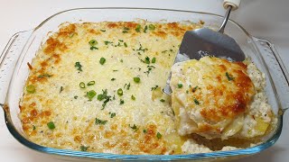 Cheesy Potato Bake Recipe  Cheesy Baked Potato Recipe [upl. by Burns]