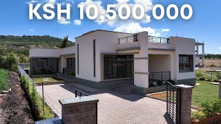 Inside Ksh10500000 4Bedroom bungalow housetour in Machakos realestate dreamhouse lifestyle [upl. by Tiana]