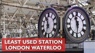 Least Used Station  London Waterloo [upl. by Erdnaxela]