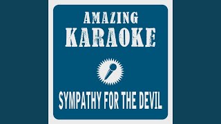 Sympathy for the Devil Karaoke Version Originally Performed By The Rolling Stones [upl. by Trebornhoj]