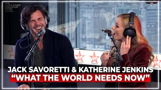 Jack Savoretti amp Katherine Jenkins  What the World Needs Now Is Love Live [upl. by Llevra]