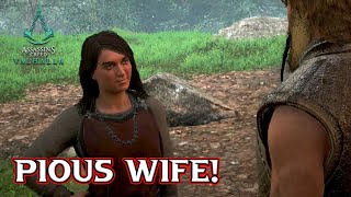 Assassins Creed Valhalla  Pious Wife Rock and Fertility World Event [upl. by Klotz812]