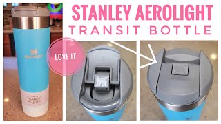 Stanley AeroLight Transit Bottle Tumbler 20 oz Pool Review [upl. by Chaim]